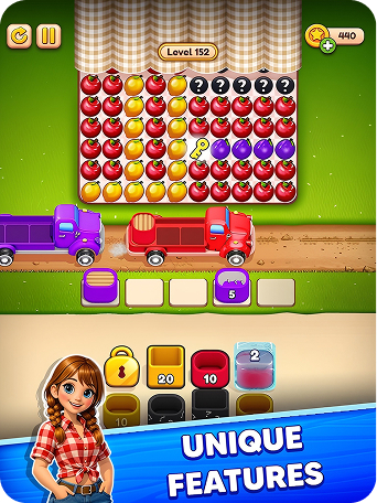 Harvest Jam gameplay — unique features